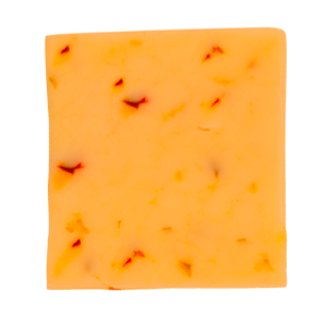 Tranches de cheddar épicé